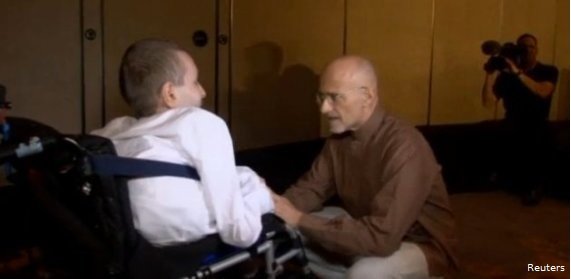 Valery Spiridonov and Dr Sergio Canavero